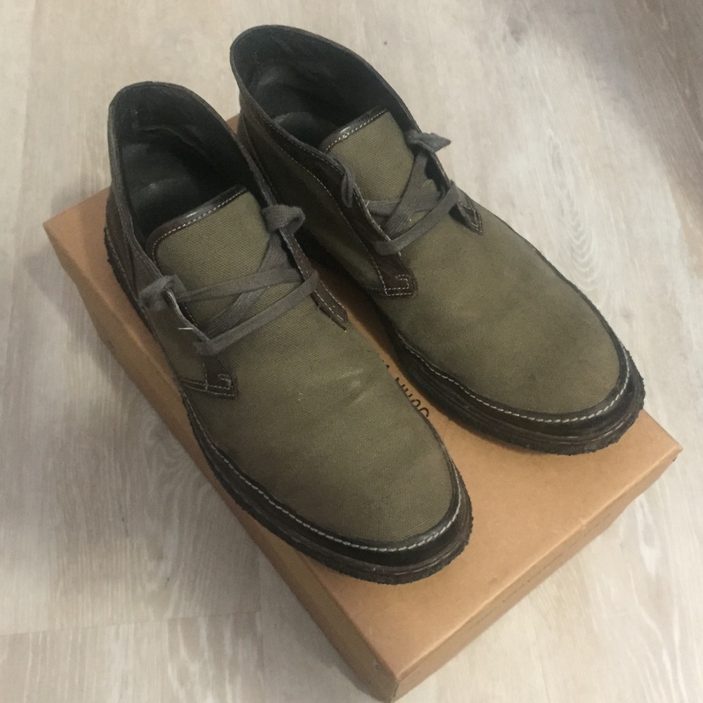 Green John Varvatos Hightops